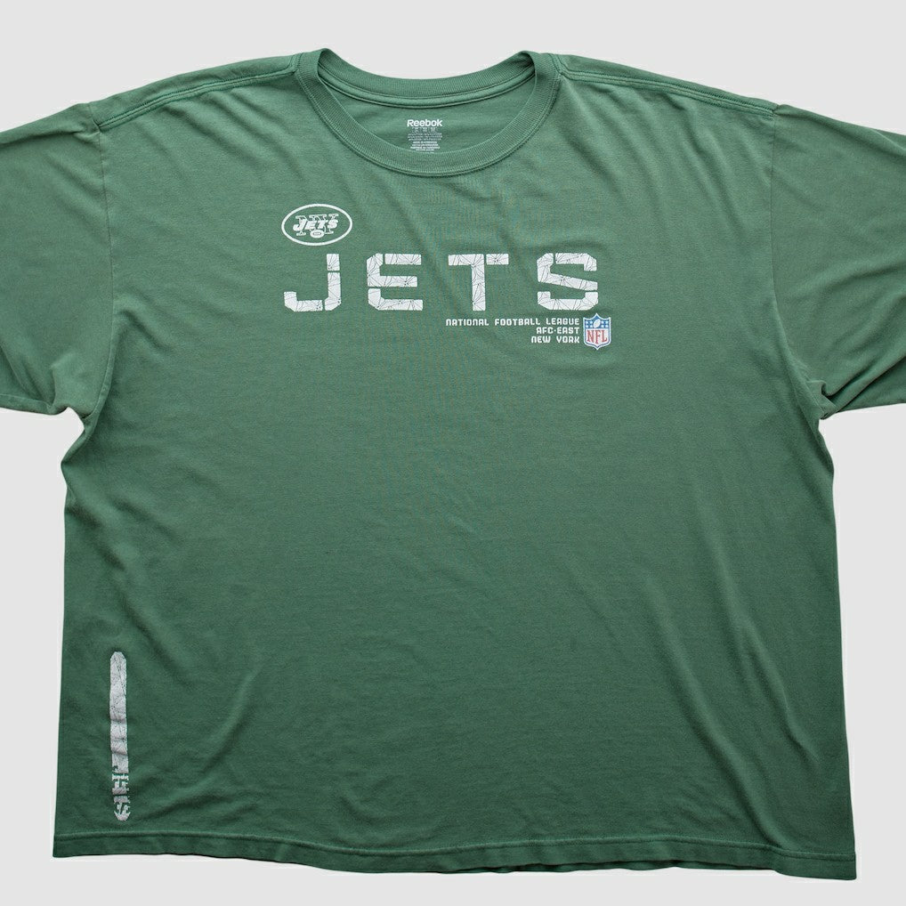 New York Jets Reebok 2000s T-shirt Green Vintage | Fanatics