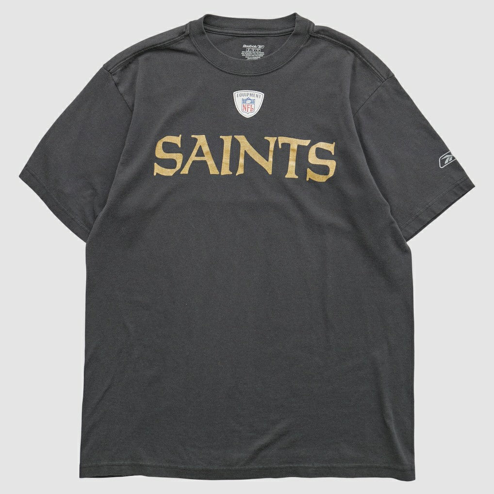 New Orleans Saints Reebok 2000s T-shirt Charcoal Vintage | Fanatics