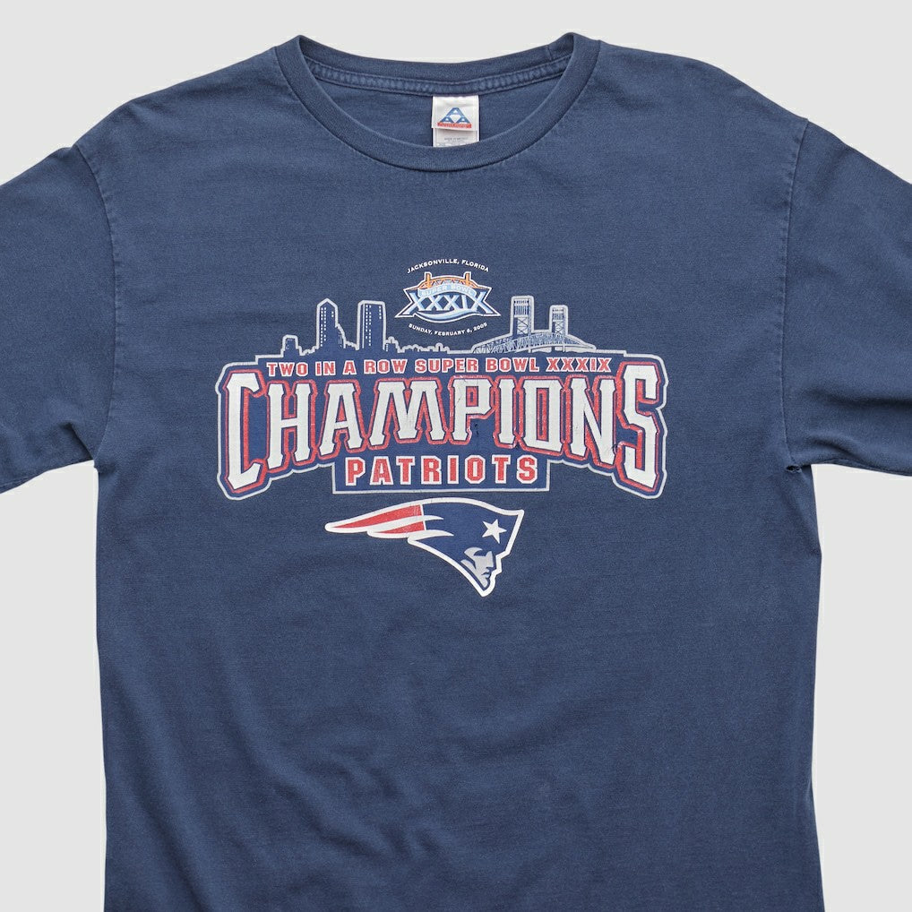 New England Patriots Alstyle 2005 Long Sleeve T-shirt Navy Vintage | Fanatics