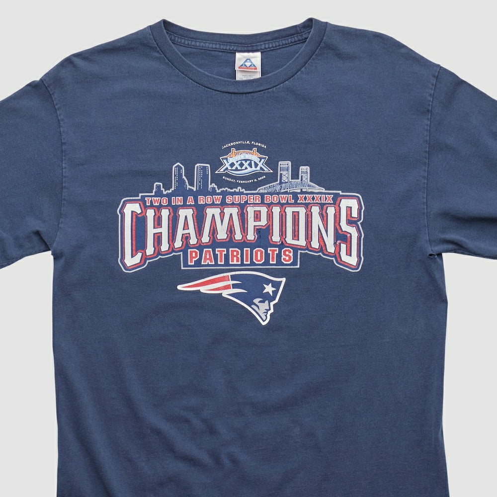New England Patriots Alstyle 2005 Long Sleeve T-shirt Navy Vintage | Fanatics