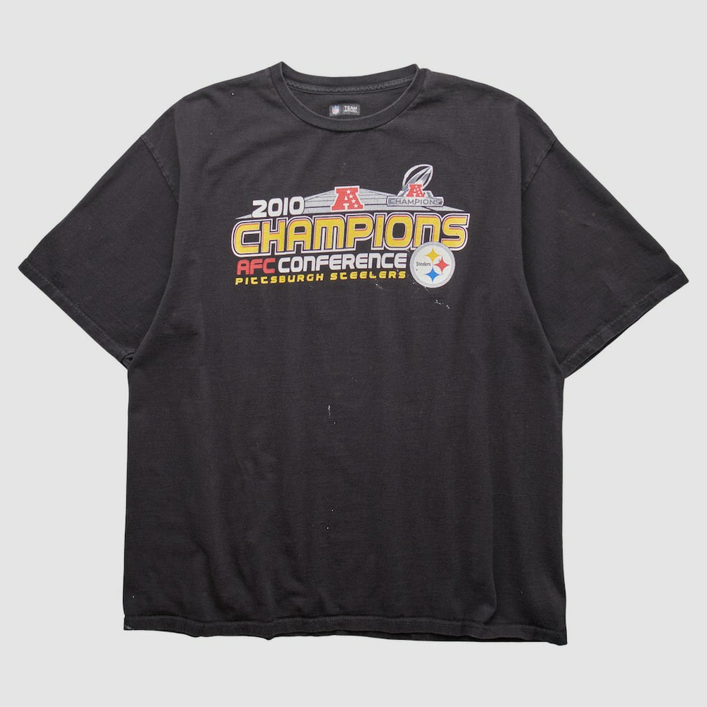 Pittsburgh Steelers NFL 2010 T-shirt Black Vintage | Fanatics