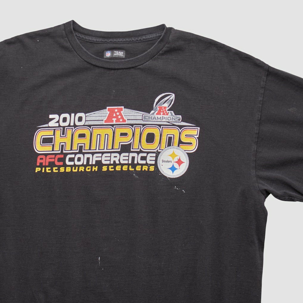 Pittsburgh Steelers NFL 2010 T-shirt Black Vintage | Fanatics