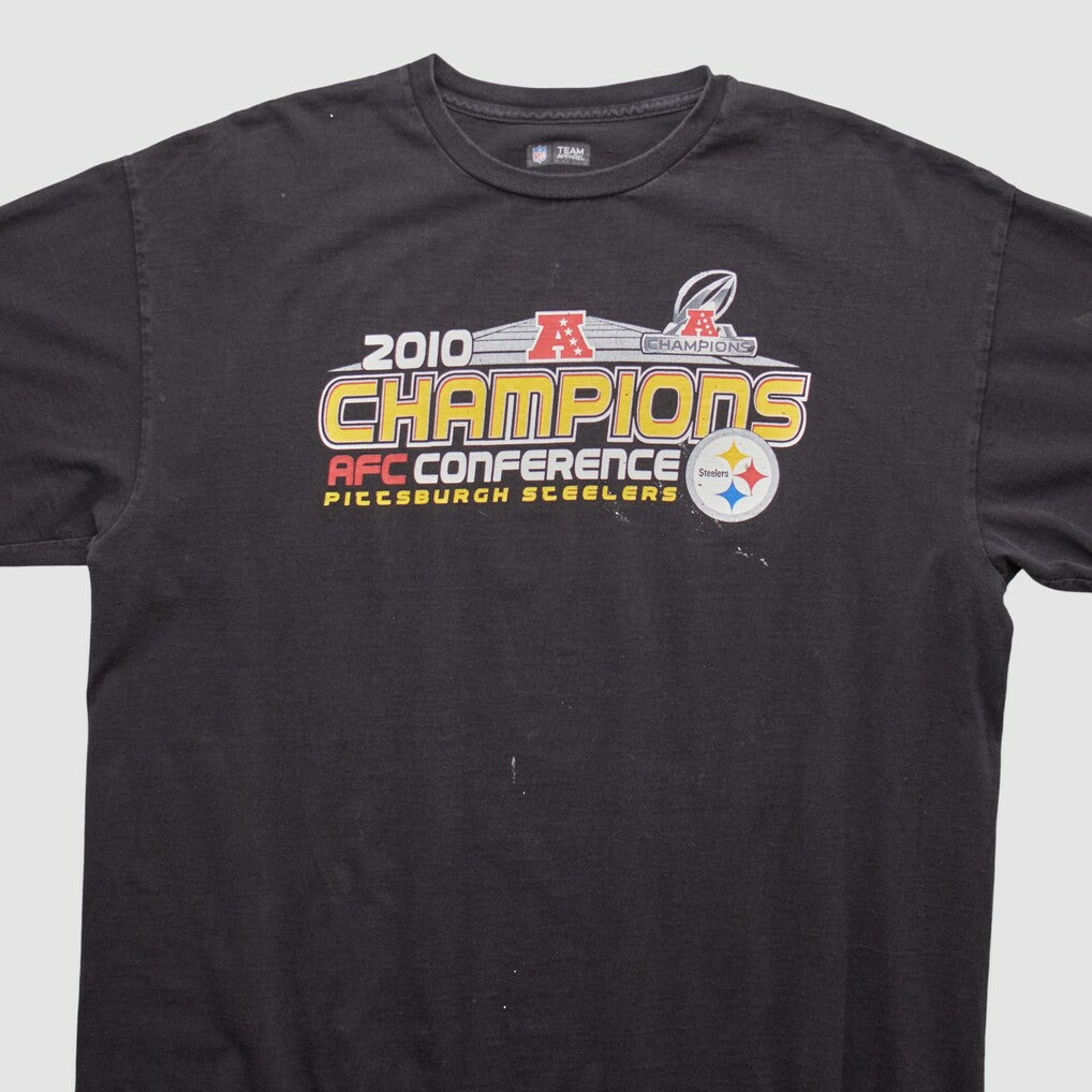 Pittsburgh Steelers NFL 2010 T-shirt Black Vintage | Fanatics