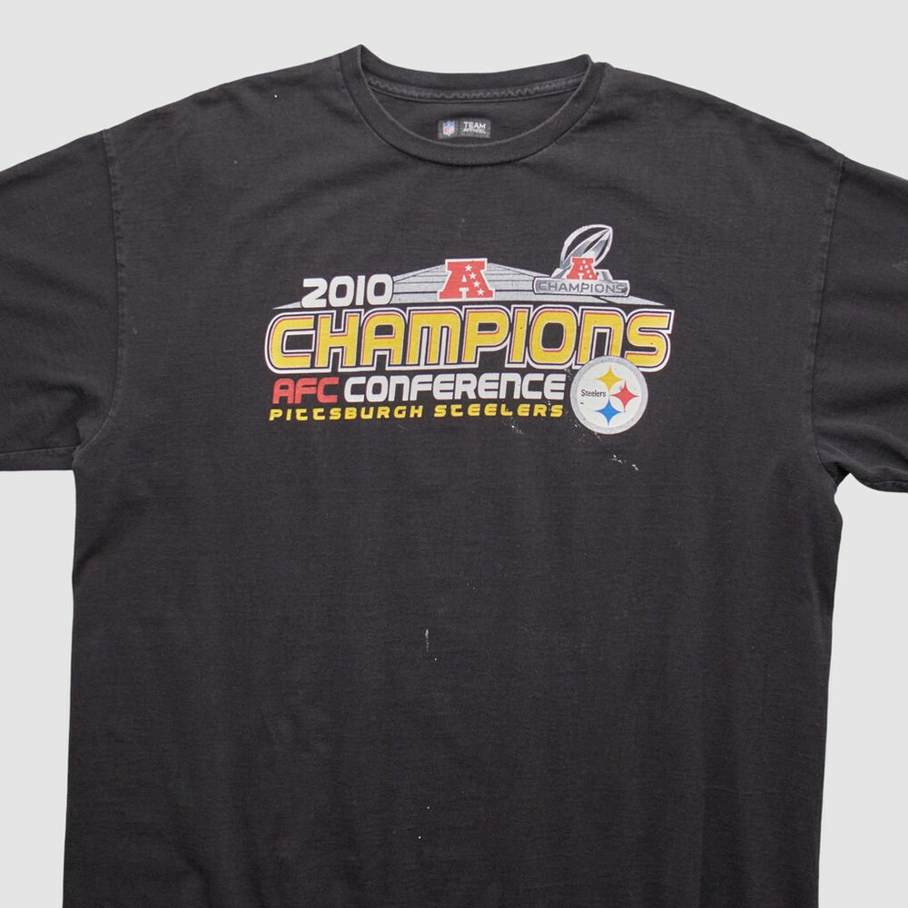 Pittsburgh Steelers NFL 2010 T-shirt Black Vintage | Fanatics
