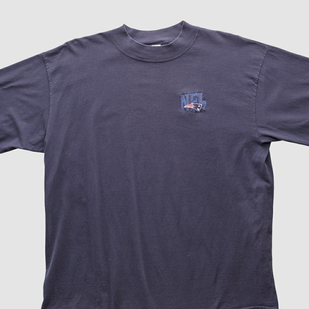 New England Patriots NFL 2000s Long Sleeve T-shirt Navy Vintage | Fanatics