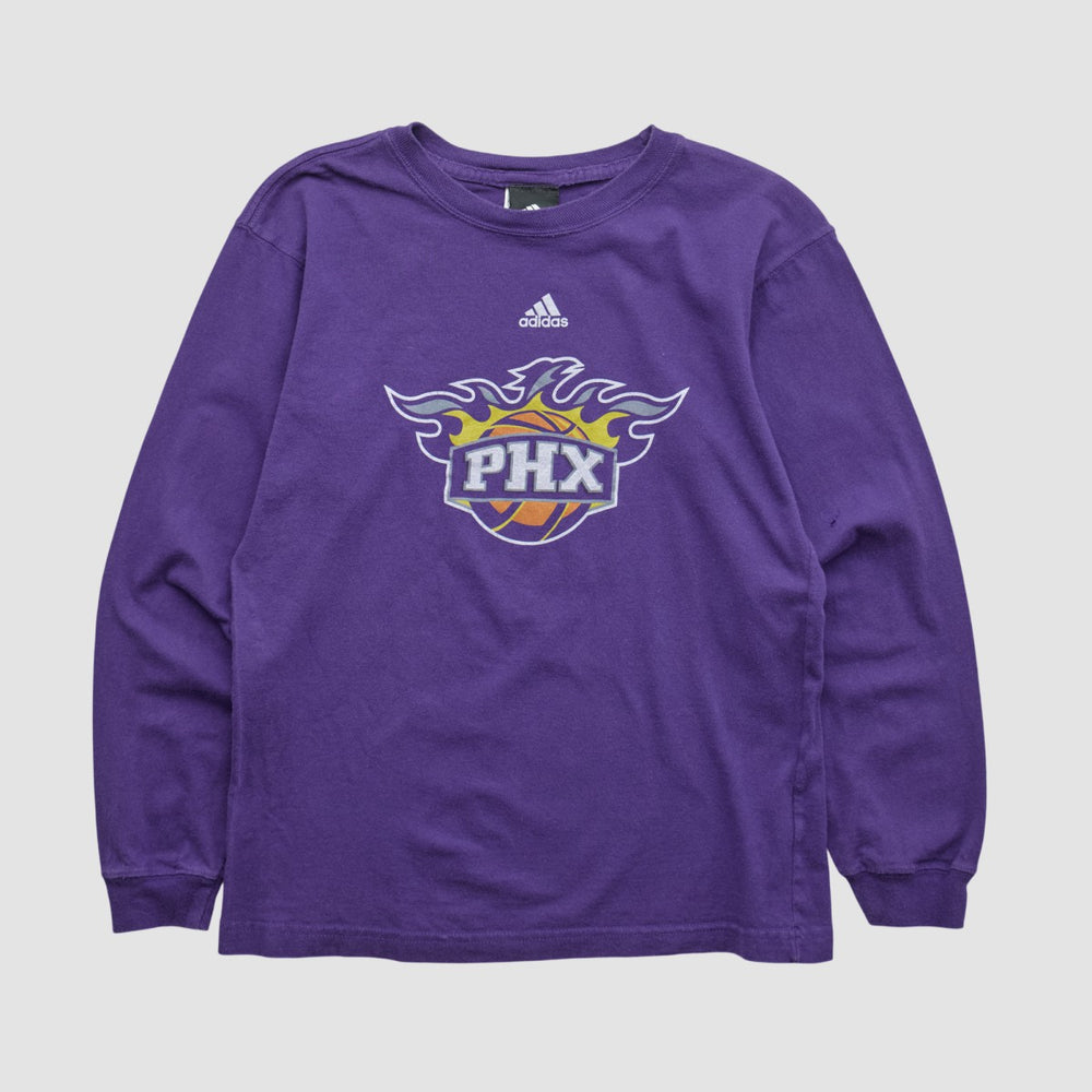Phoenix Suns 2010s Long Sleeve T-shirt Purple Vintage - NBA
