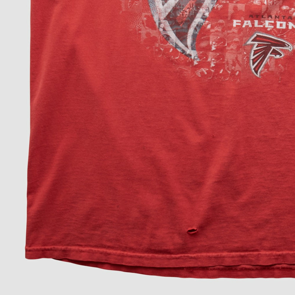 Atlanta Falcons NFL 2000s T-shirt Red Vintage | Fanatics
