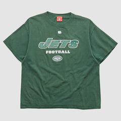 New York Jets NFL 2000s T-shirt Green Vintage | Fanatics