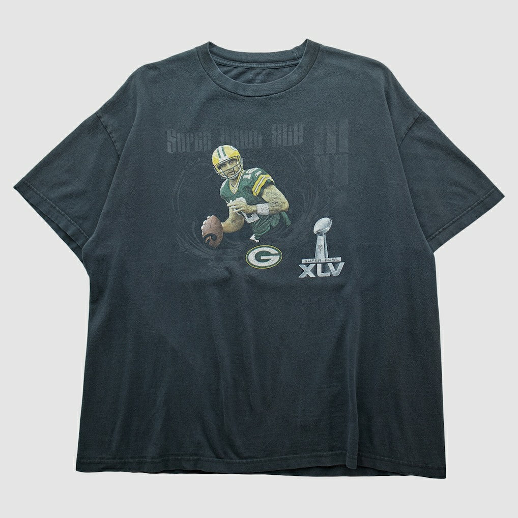 Green Bay Packers Reebok 2011 T-shirt Charcoal Vintage | Fanatics