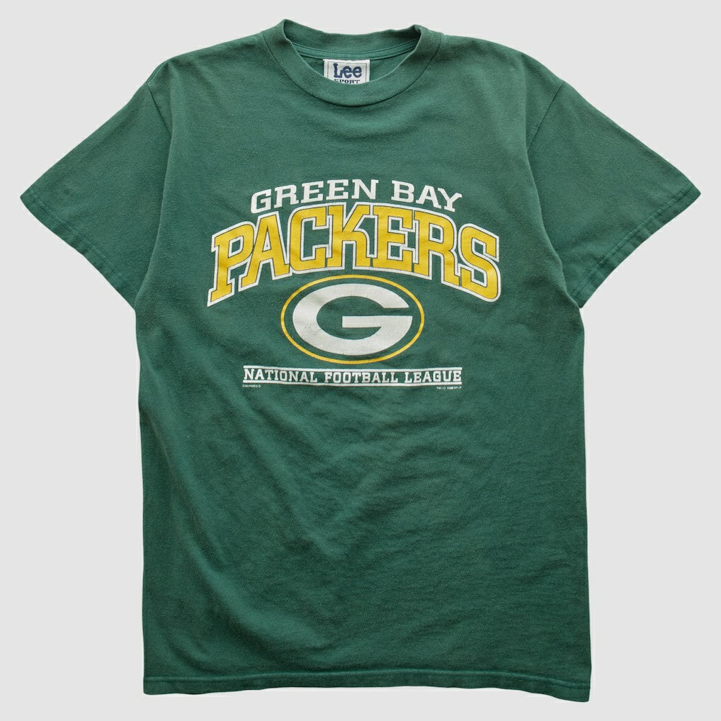 Green Bay Packers Lee Apparel 90s T-shirt Green Vintage | Fanatics