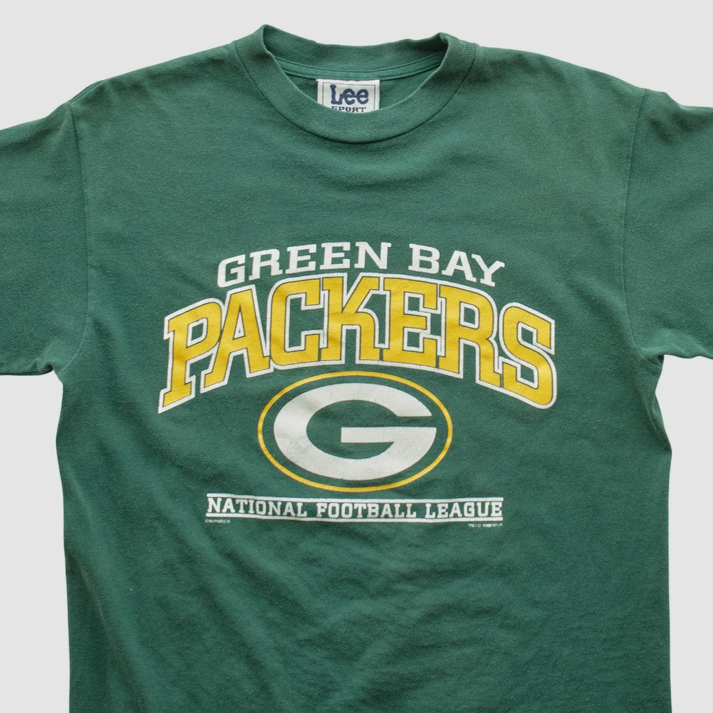 Green Bay Packers Lee Apparel 90s T-shirt Green Vintage | Fanatics
