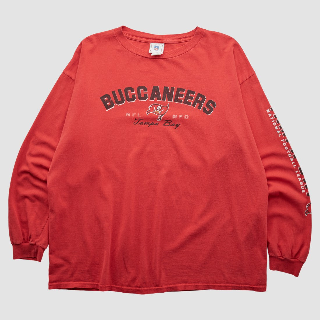 Tampa Bay Buccaneers NFL 2000s Long Sleeve T-shirt Red Vintage | Fanatics
