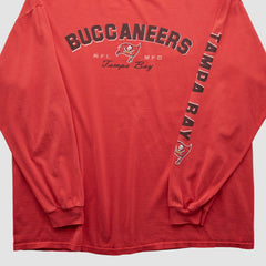 Tampa Bay Buccaneers NFL 2000s Long Sleeve T-shirt Red Vintage | Fanatics