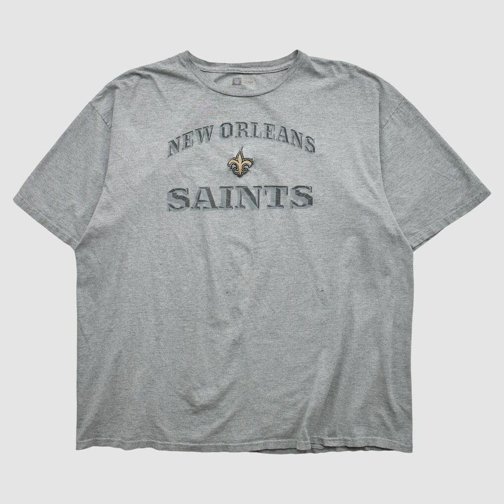 New Orleans Saints NFL 2000s T-shirt Heather Gray Vintage | Fanatics