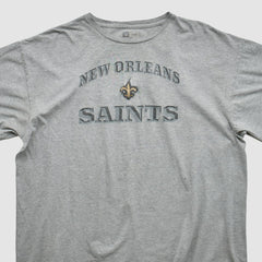 New Orleans Saints NFL 2000s T-shirt Heather Gray Vintage | Fanatics