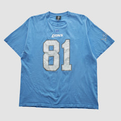 Detroit Lions NFL 2010s T-shirt Light Blue Vintage | Fanatics