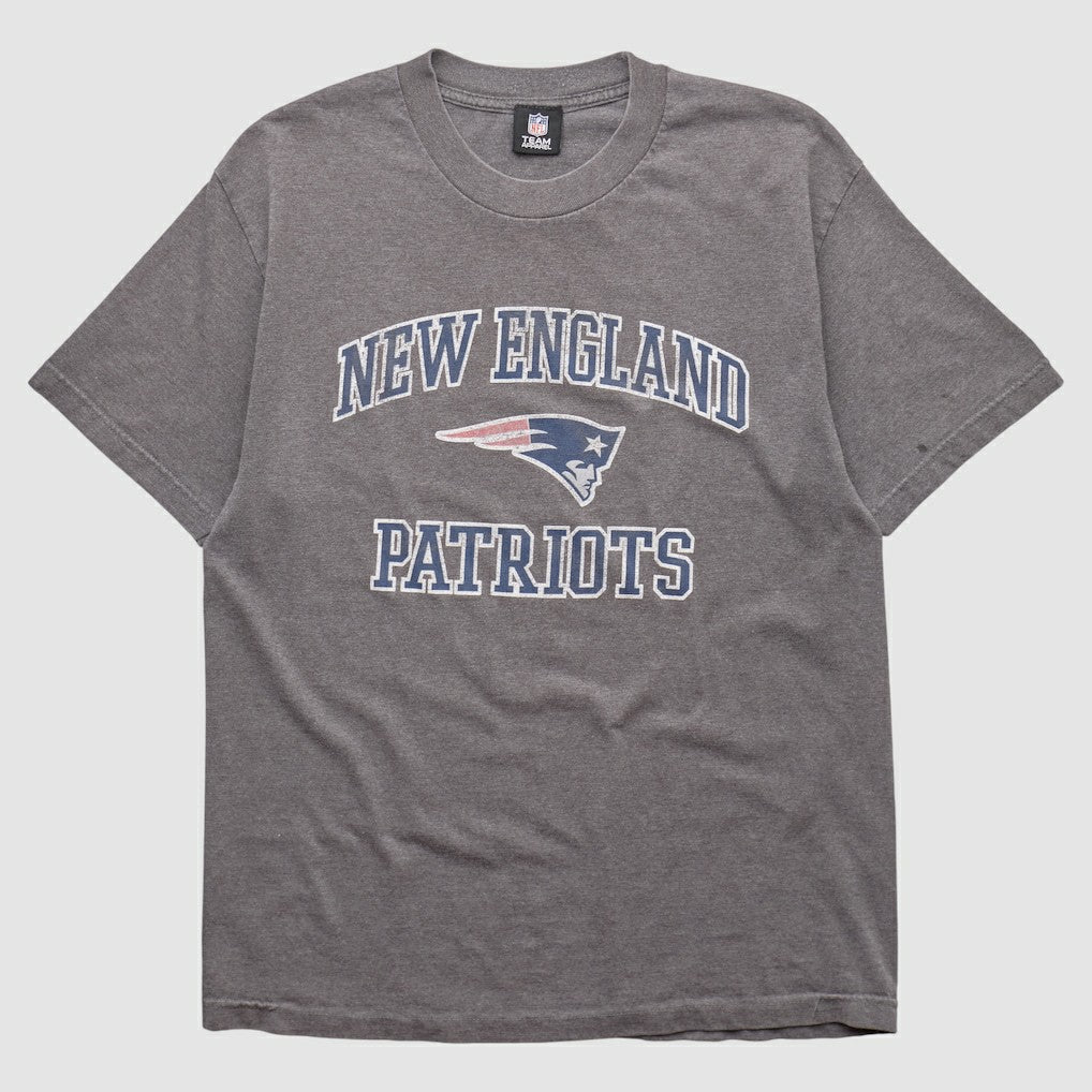 New England Patriots NFL 2010s T-shirt Heather Gray Vintage | Fanatics
