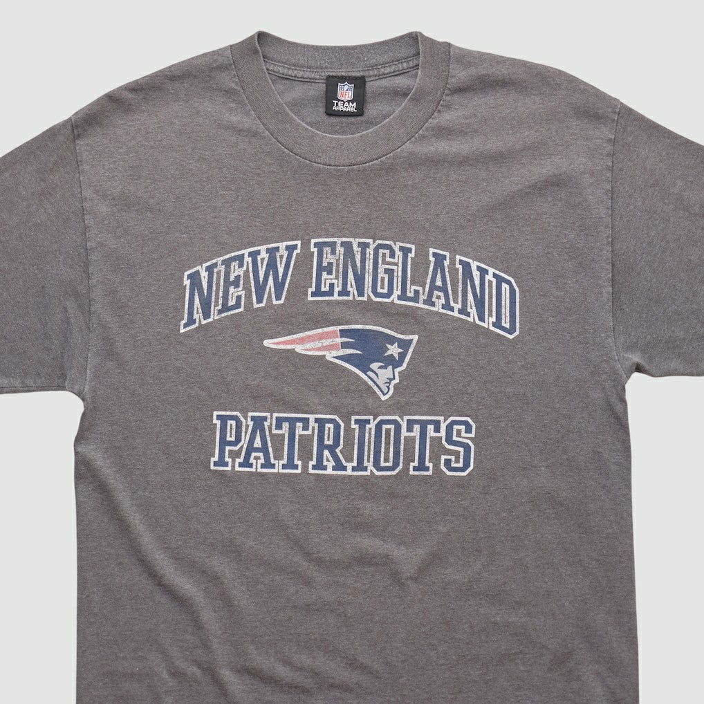 New England Patriots NFL 2010s T-shirt Heather Gray Vintage | Fanatics