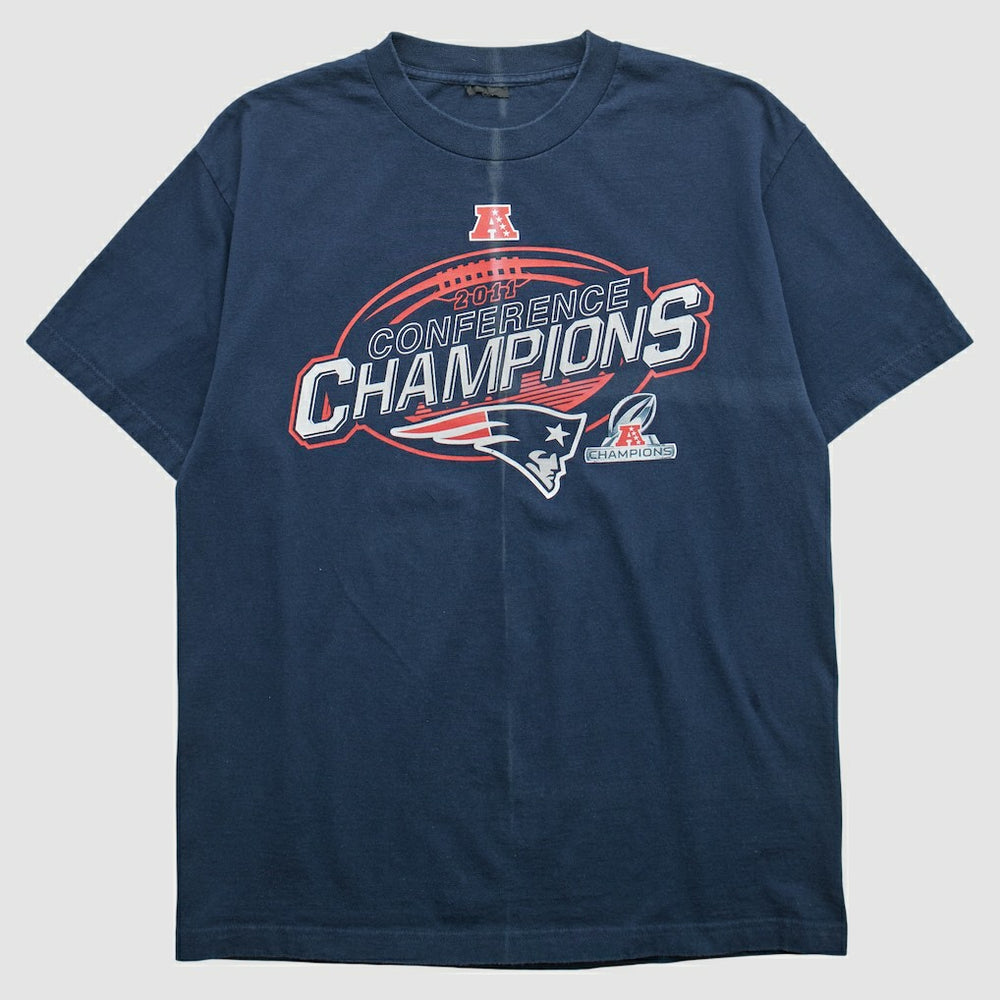 New England Patriots 2011 T-shirt Navy Vintage | Fanatics