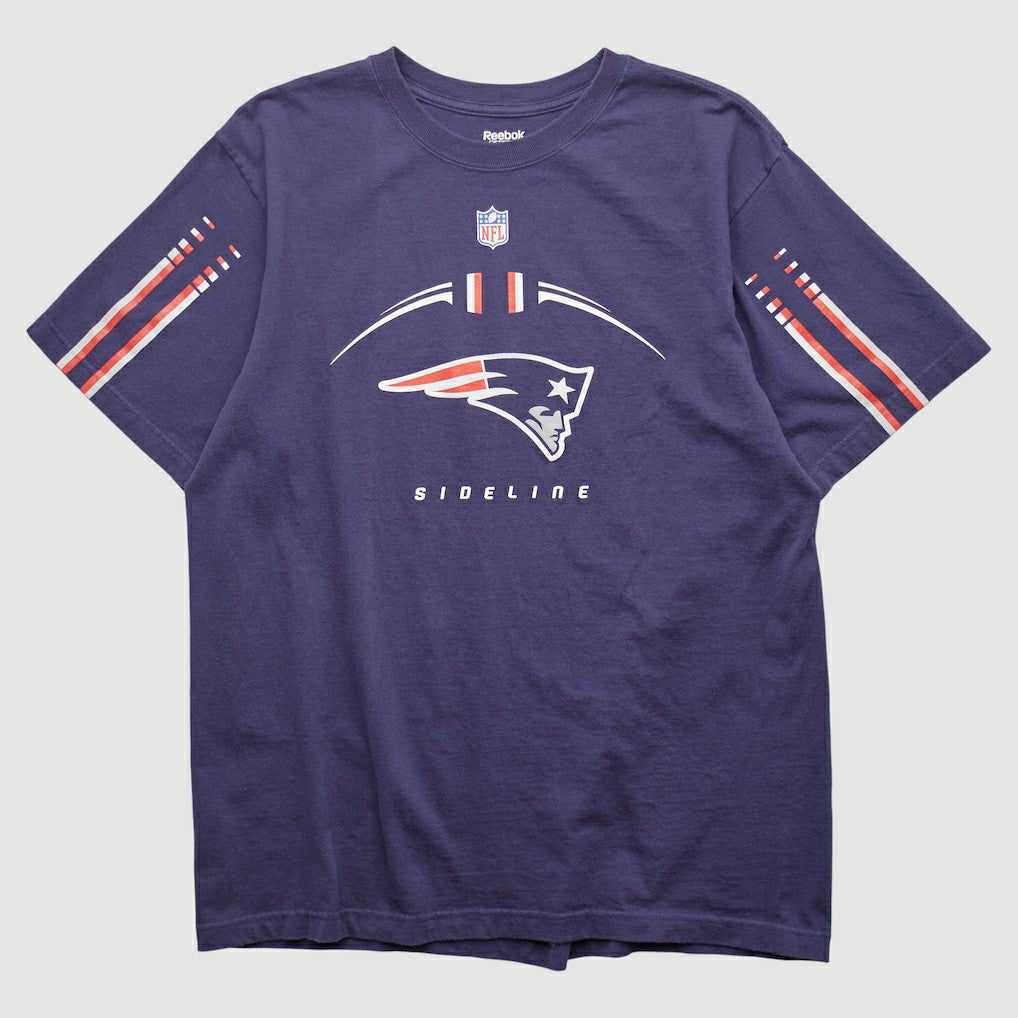 New England Patriots Reebok 2000s T-shirt Navy Vintage | Fanatics
