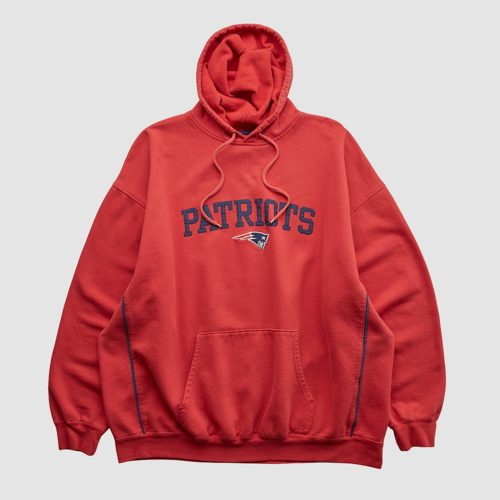 New England Patriots NFL 2000s Hooded Pullover Sweatshirt Red Vintage | Fanatics