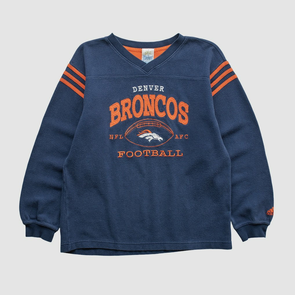 Denver Broncos 2000s Pullover Sweatshirt Navy Vintage | Fanatics