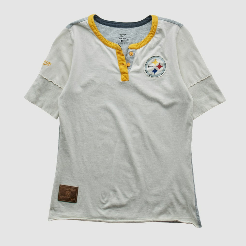 Pittsburgh Steelers Reebok 2000s T-shirt White Vintage | Fanatics