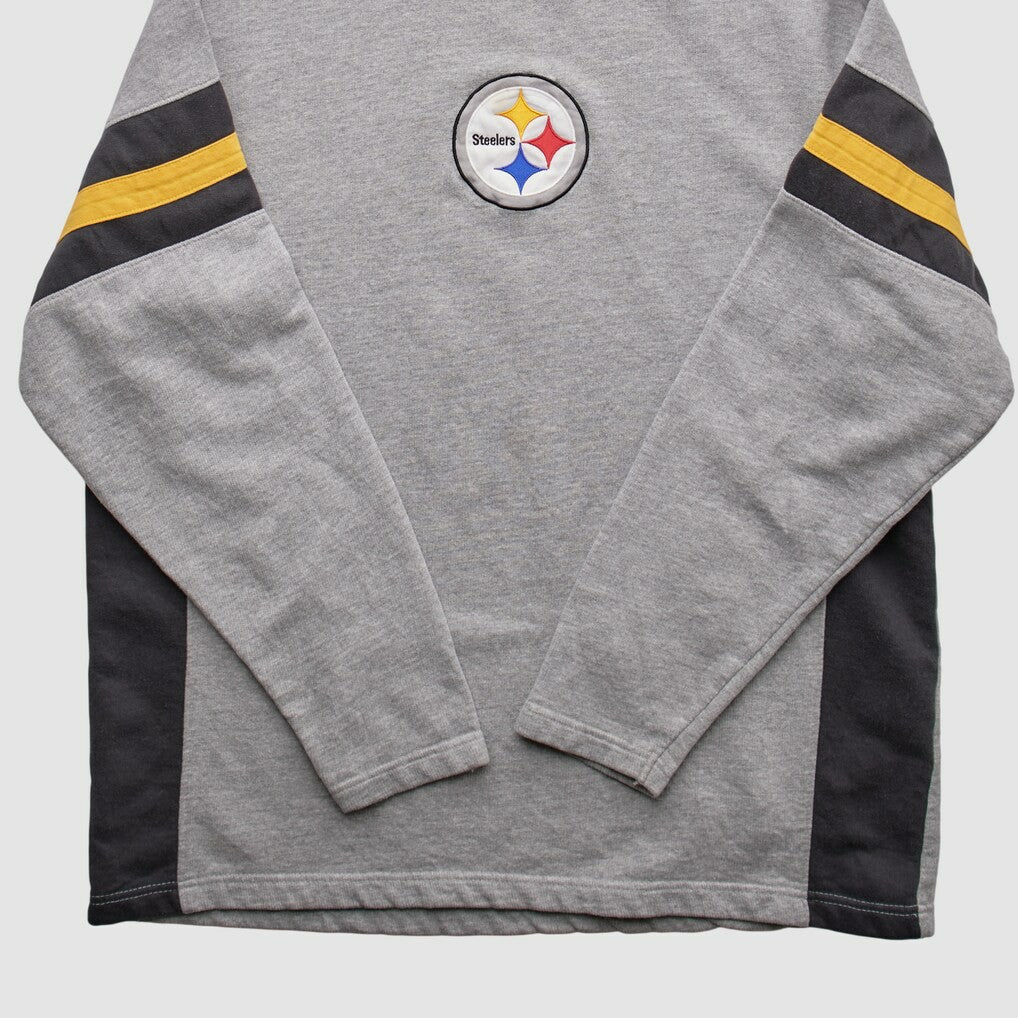 Pittsburgh Steelers NFL 2010s Pullover Sweatshirt Heather Gray Vintage | Fanatics