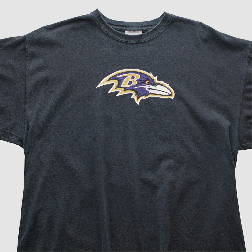 Baltimore Ravens Reebok 2000s T-shirt Black Vintage | Fanatics