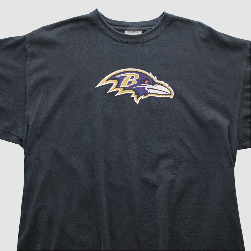 Baltimore Ravens Reebok 2000s T-shirt Black Vintage | Fanatics