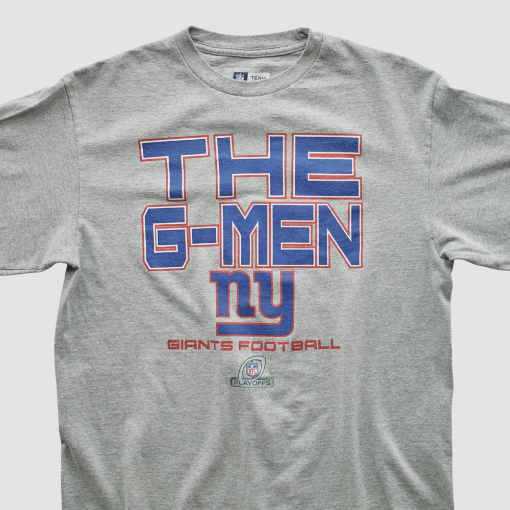 New York Giants NFL 2010s Long Sleeve T-shirt Heather Gray Vintage | Fanatics