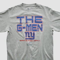 New York Giants NFL 2010s Long Sleeve T-shirt Heather Gray Vintage | Fanatics