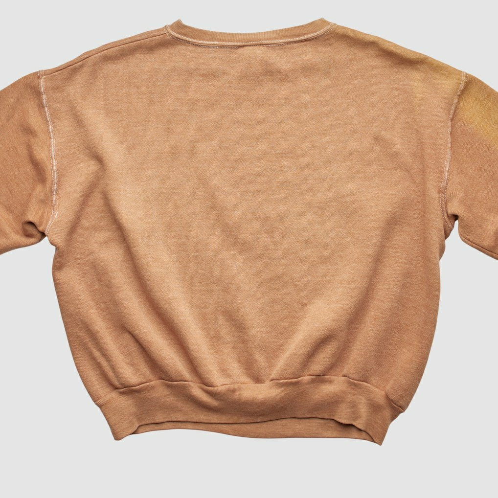 New York Giants Signal 1987 Pullover Sweatshirt Tan Vintage | Fanatics