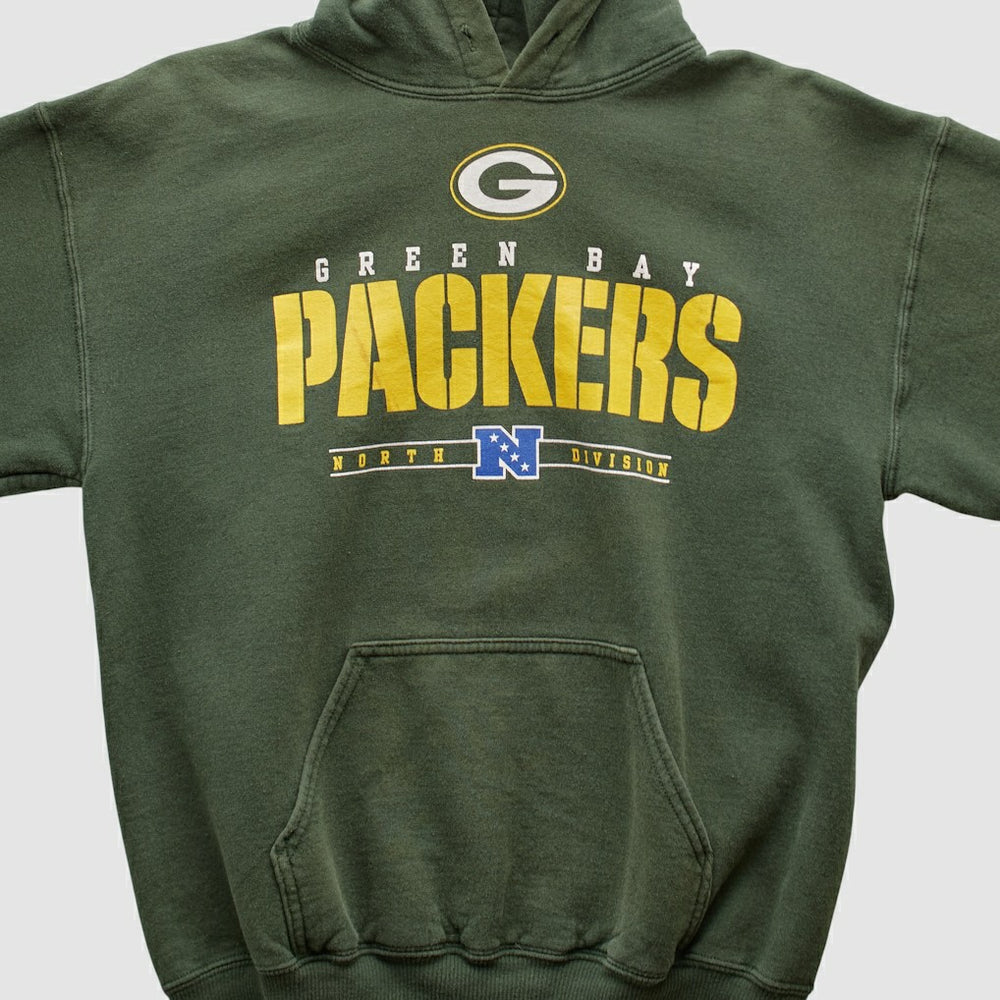 Green Bay Packers NFL 2000s Hooded Pullover Sweatshirt Green Vintage | Fanatics