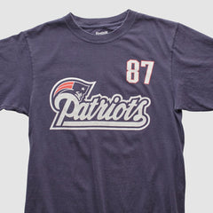 New England Patriots Reebok 2000s T-shirt Navy Vintage | Fanatics