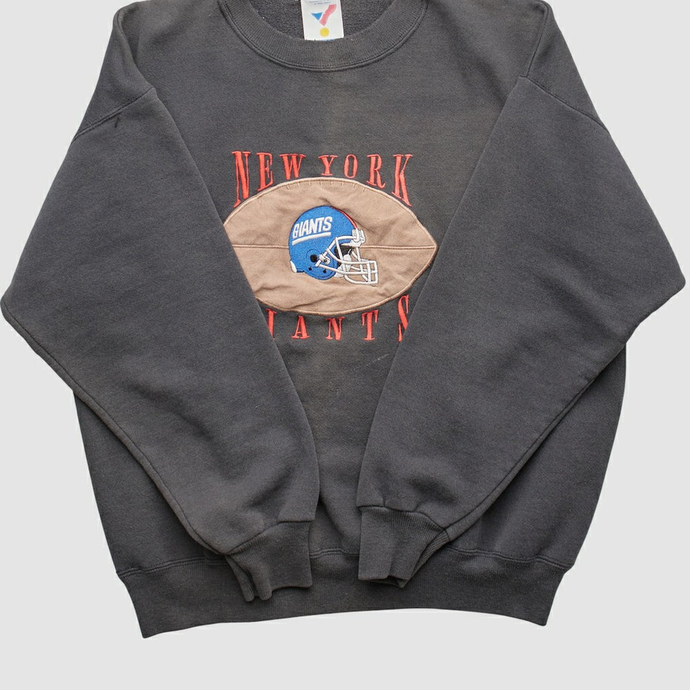 New York Giants Artex Sportswear 90s Pullover Sweatshirt Charcoal Vintage | Fanatics