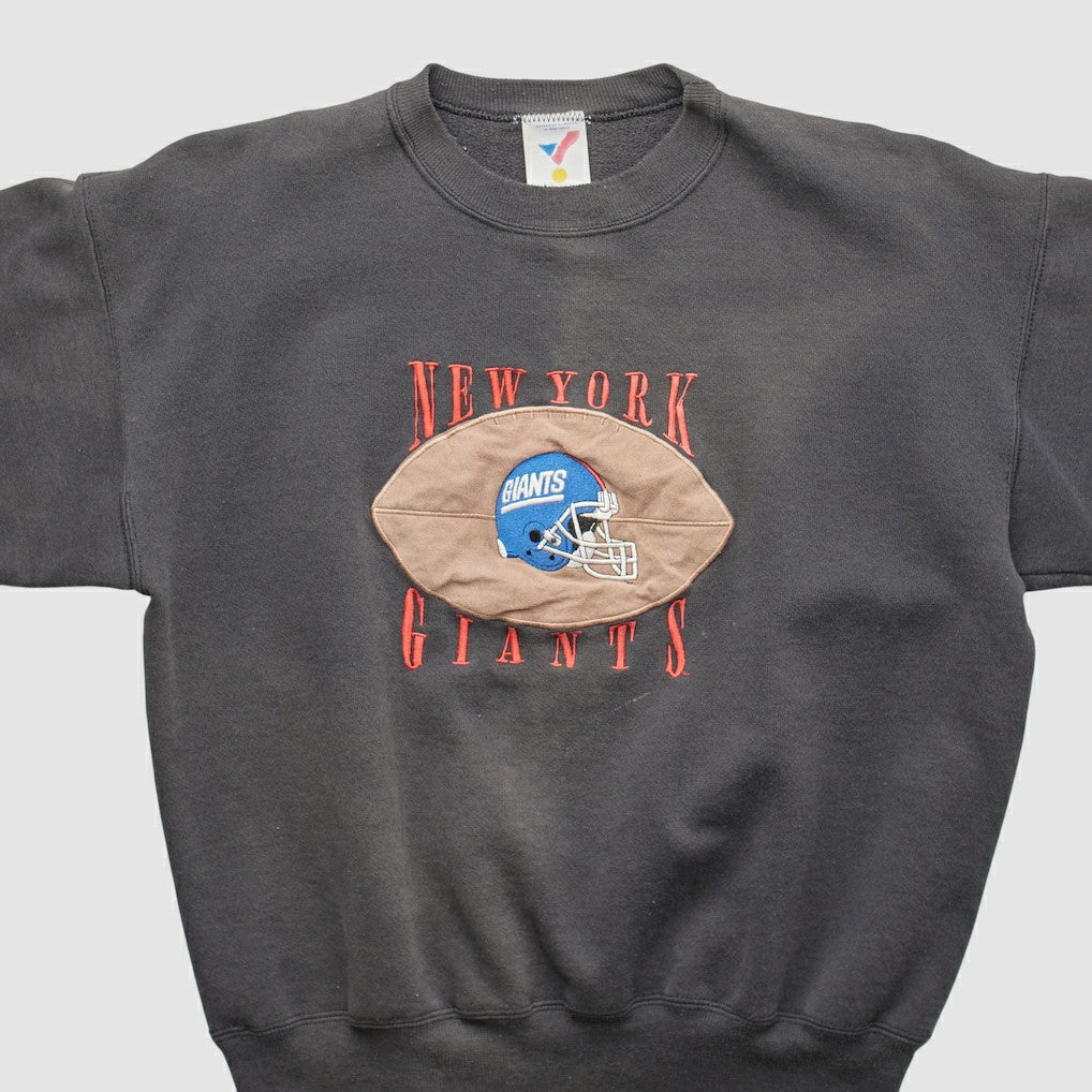New York Giants Artex Sportswear 90s Pullover Sweatshirt Charcoal Vintage | Fanatics