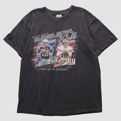 Superbowl XLII NFL 2008 T-shirt Black Vintage | Fanatics