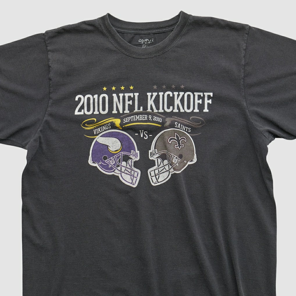 NFL Kickoff Reebok 2010 T-shirt Charcoal Vintage | Fanatics