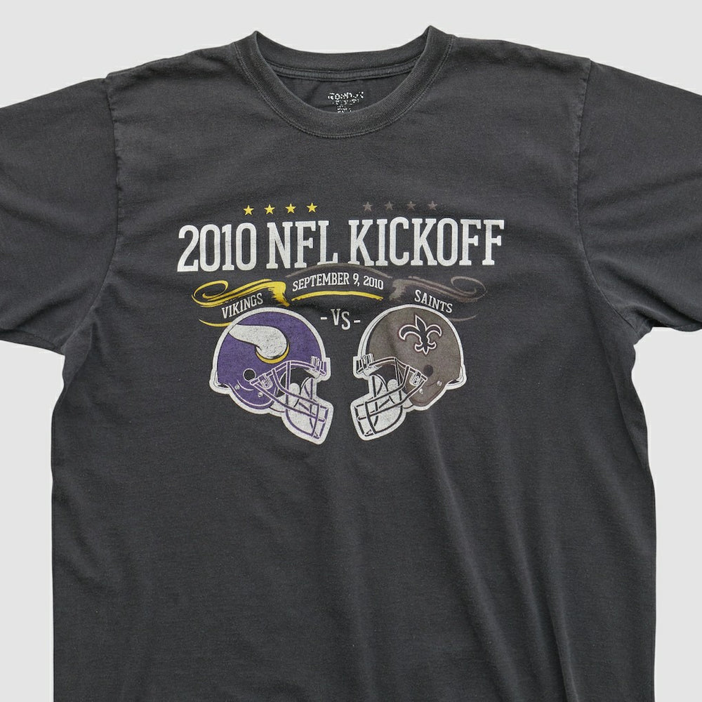 NFL Kickoff Reebok 2010 T-shirt Charcoal Vintage | Fanatics