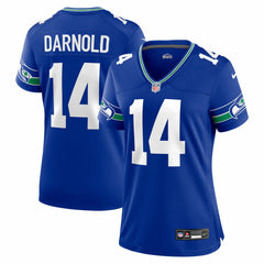 Sam Darnold Seattle Seahawks Women's Alternate Game Jersey Royal | Nike for Sale
