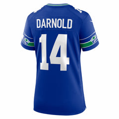 Sam Darnold Seattle Seahawks Women's Alternate Game Jersey Royal | Nike for Sale