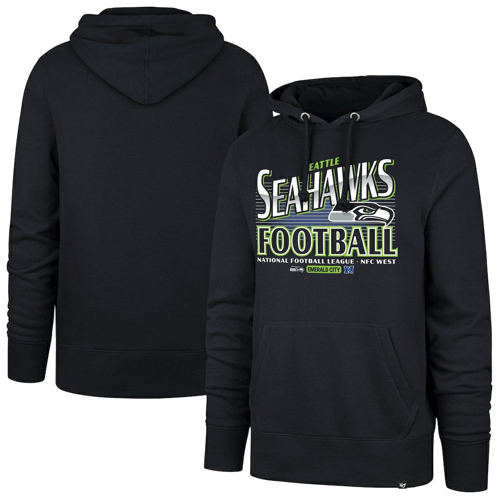 Seattle Seahawks '47 Regional Headline Hoodie College Navy | 47 brand