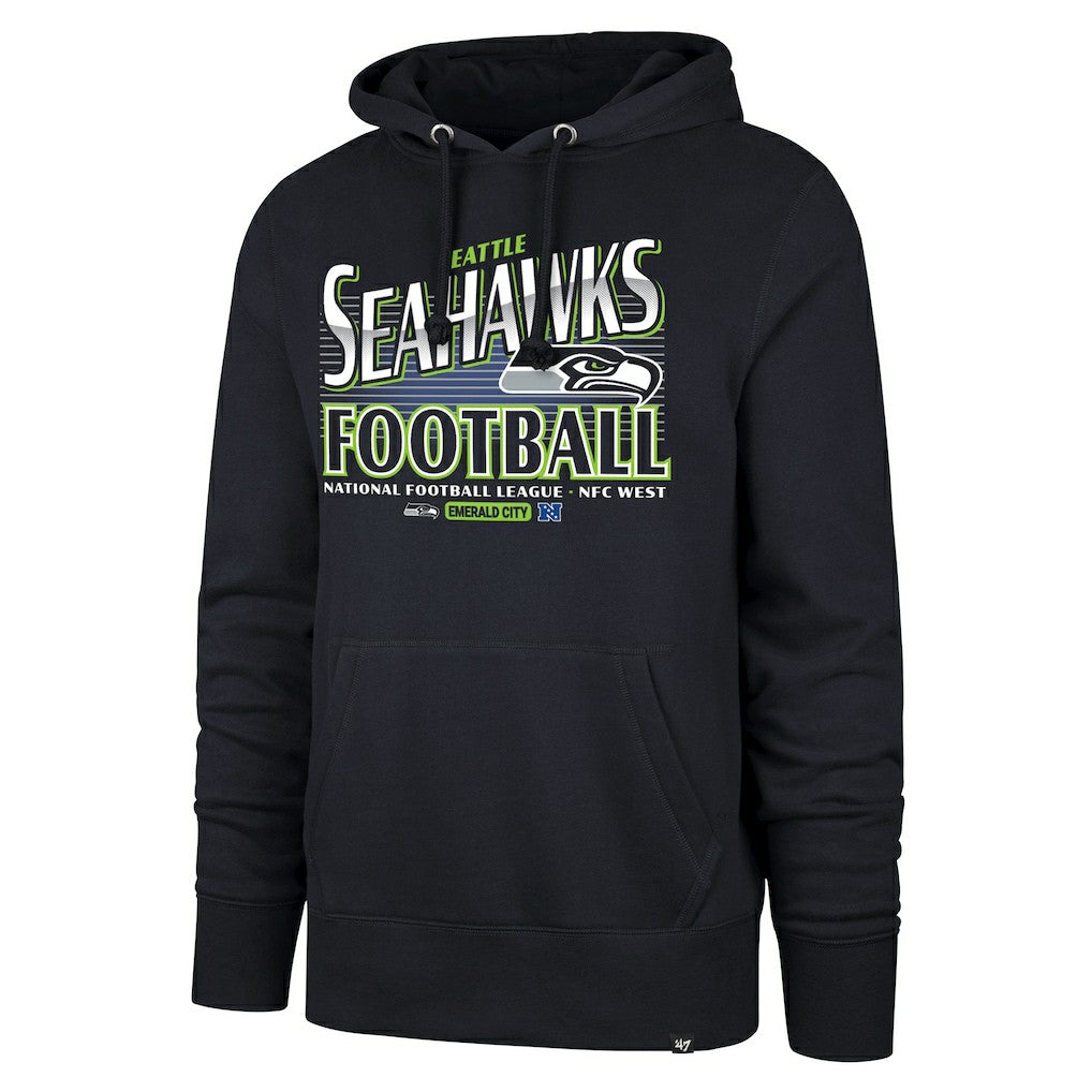 Seattle Seahawks '47 Regional Headline Hoodie College Navy | 47 brand