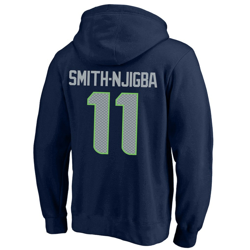 Jaxon Smith-Njigba Seattle Seahawks Super Bowl LX Champions Big & Tall Name & Number Fleece Hoodie College Navy | Fanatics