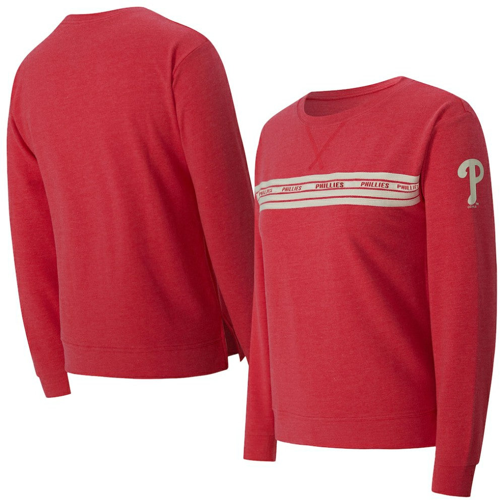 Philadelphia Phillies Concepts Sport Women's Birch French Terry Long Sleeve T-Shirt - MLB