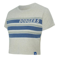 Los Angeles Dodgers Concepts Sport Women's Birch Cropped T-Shirt - MLB