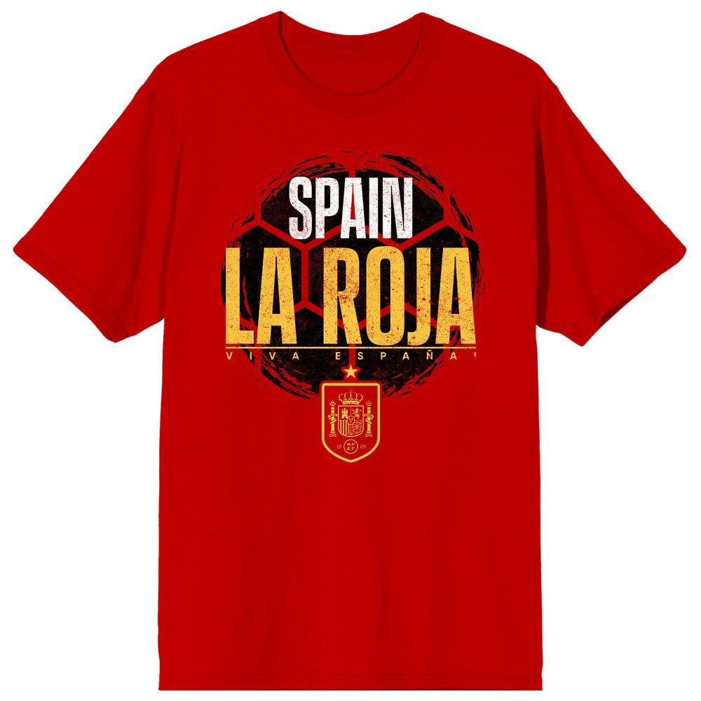 Spain National Team La Roja T-Shirt Red - FIFA World CUP
