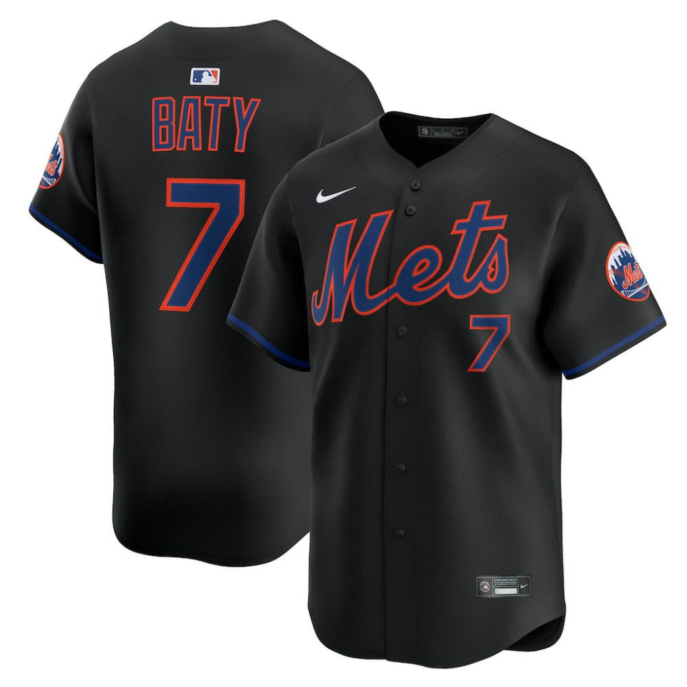 Brett Baty New York Mets Nike Alternate Limited Jersey - MLB