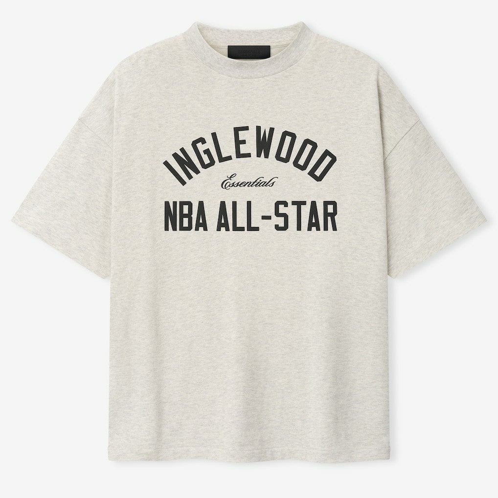 Fear of God Unisex 2026 NBA All-Star Game x Inglewood 90's T-Shirt Heather Gray - NBA